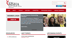 Desktop Screenshot of michiganspeechhearing.org
